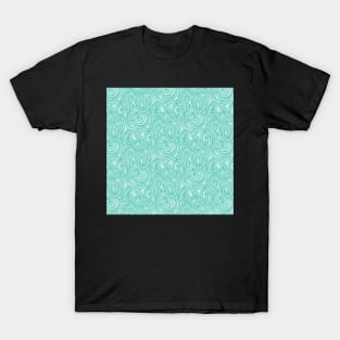 Swirly in Mint T-Shirt